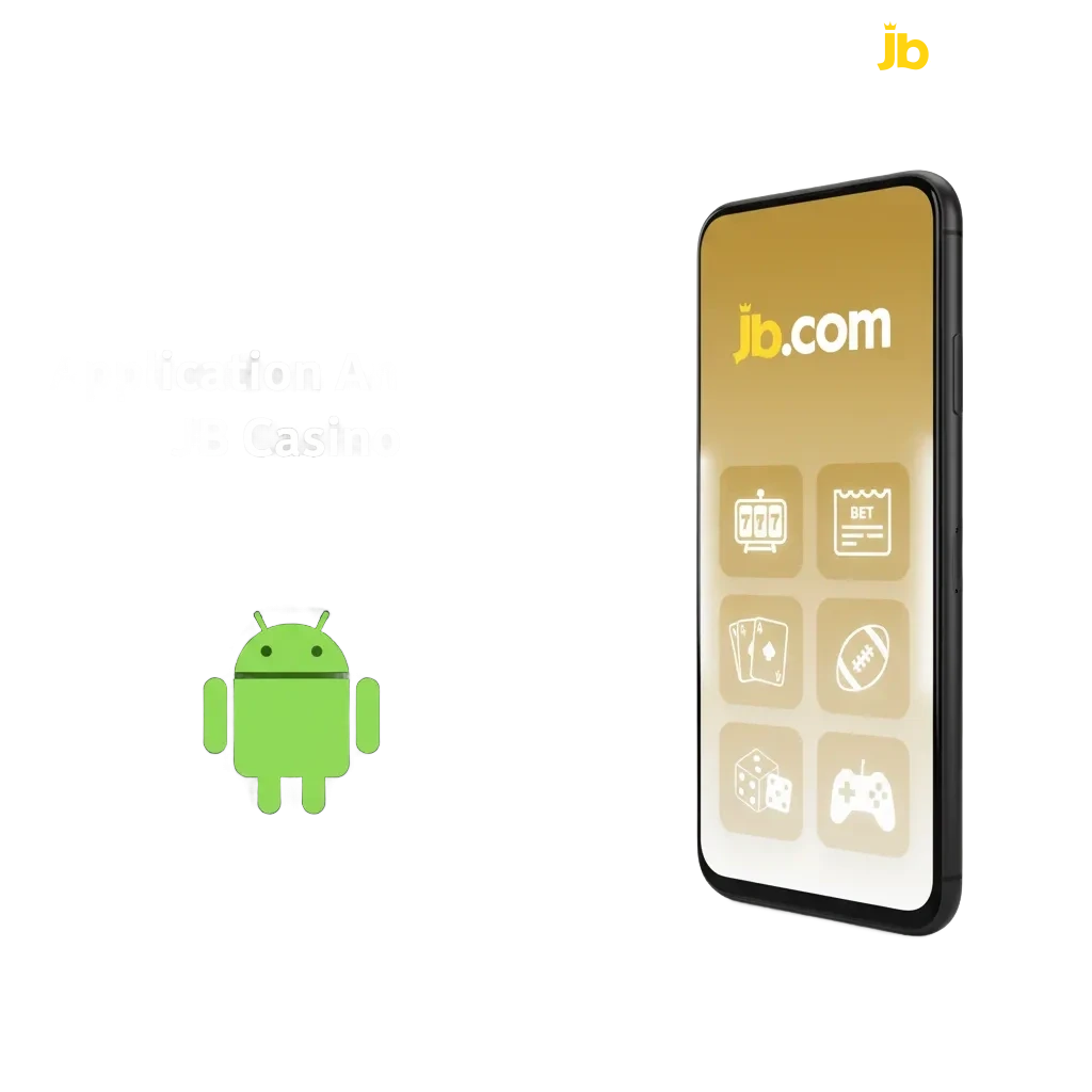 Écran de l’application Android JB Casino, téléchargement gratuit, paris et casino partout en Belgique, fonctions complètes.