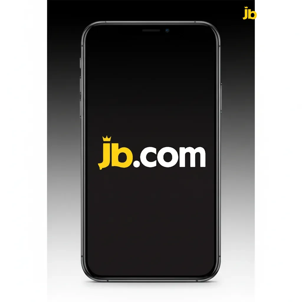 JB Casino app UI with clean layout, large buttons, quick filters, and bottom menu: Sports, Live Bets, Slots, Live Casino