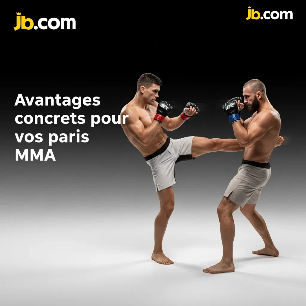 Avantages paris MMA JB Casino: marchés complets, live stable, cashout, bet builder, stats, cotes, dépôts sûrs, support FR/NL