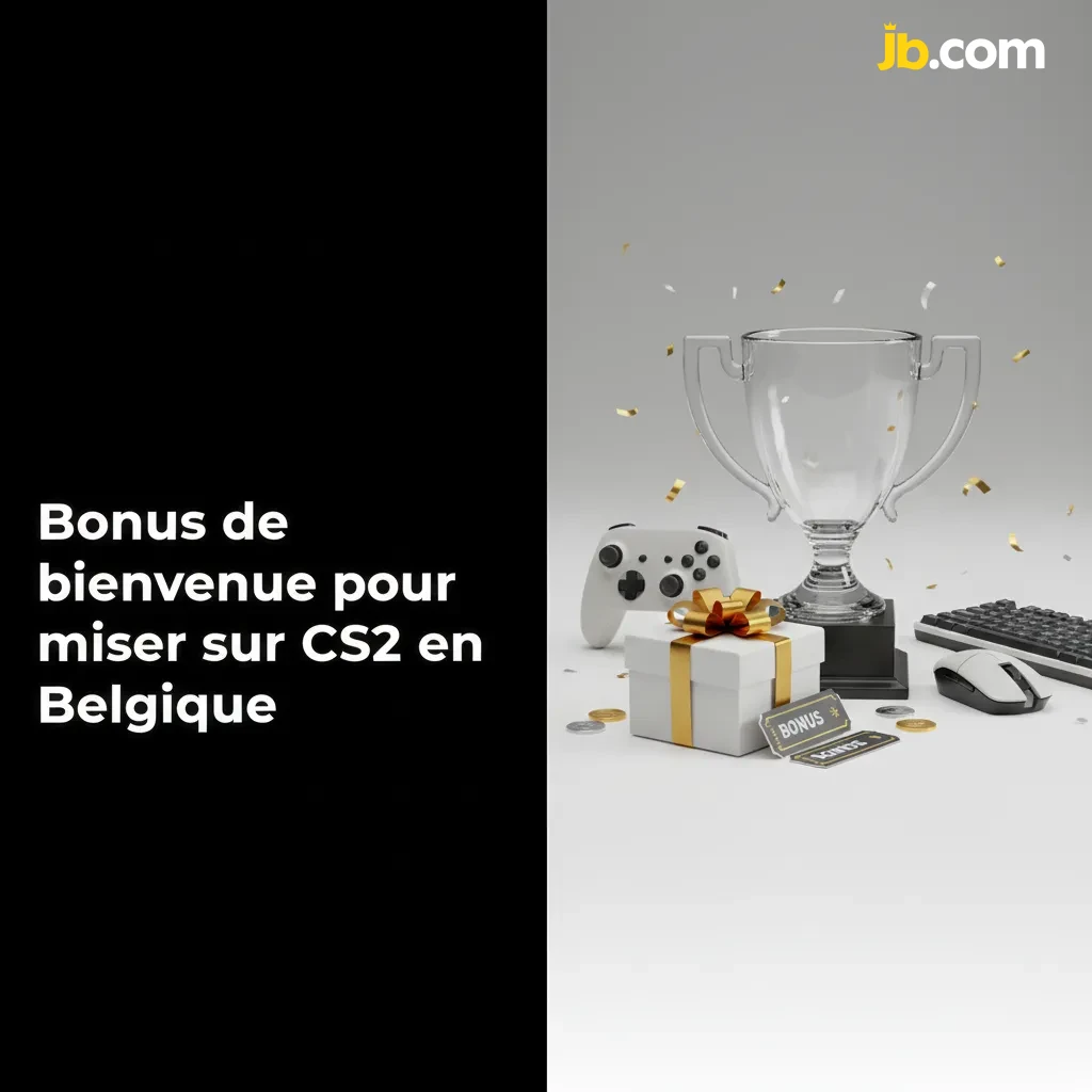 Bannière JB Casino: Bonus de bienvenue CS2 en Belgique, jusqu’à 20 000 $, Sports ou Casino, étapes d’activation.