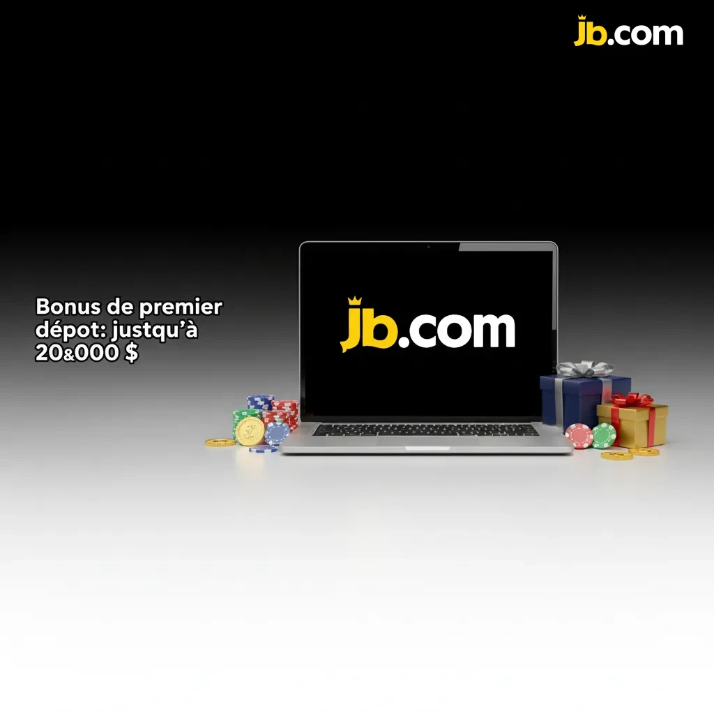 Bannière JB Casino: bonus de premier dépôt 100% jusqu’à 20 000 $, casino et paris sportifs, dépôt minimum 20 €