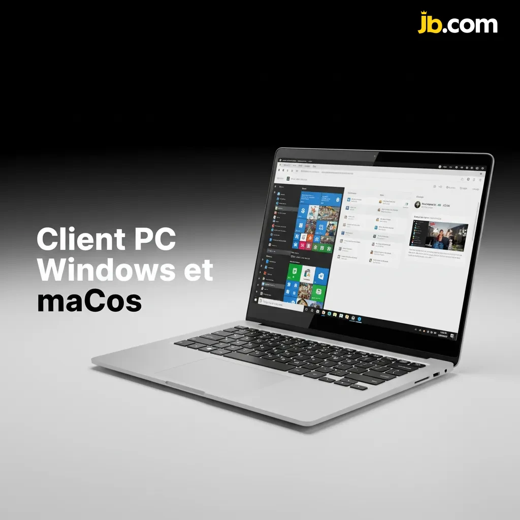 Pariez et jouez via navigateur sur Windows et macOS; version desktop la plus complète, aucun client requis.