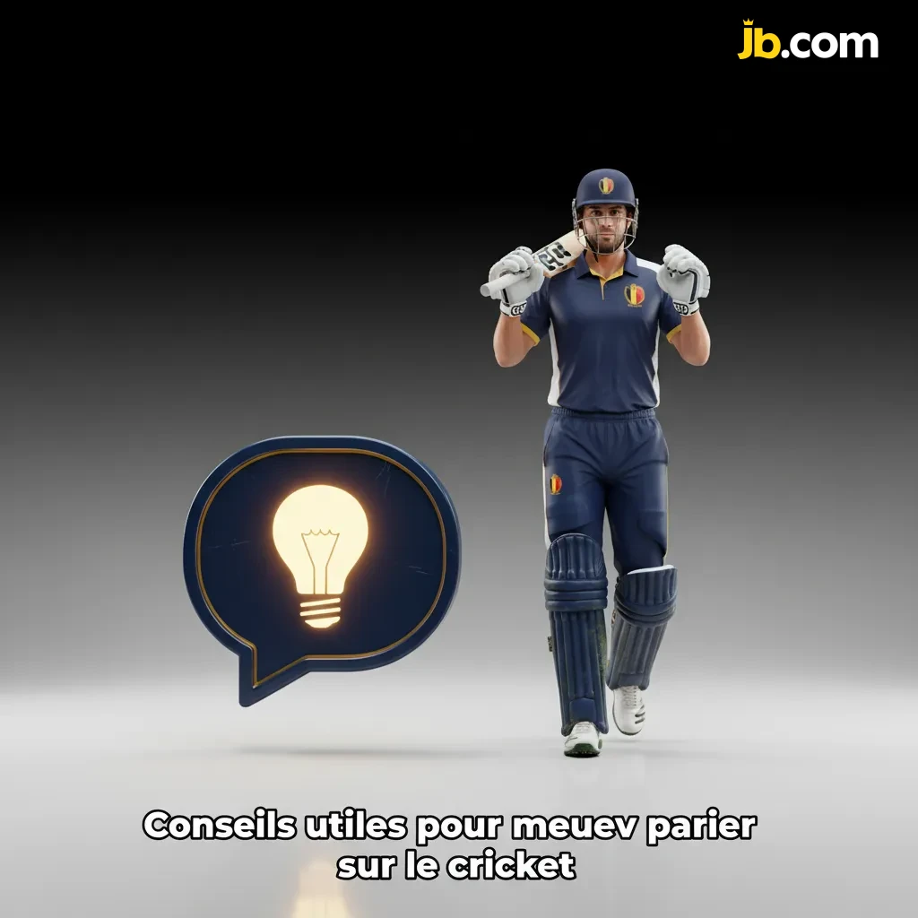 Conseils pour parier au cricket: forme, météo/pitch, bankroll, marchés, outils live, jeu responsable (Belgique)