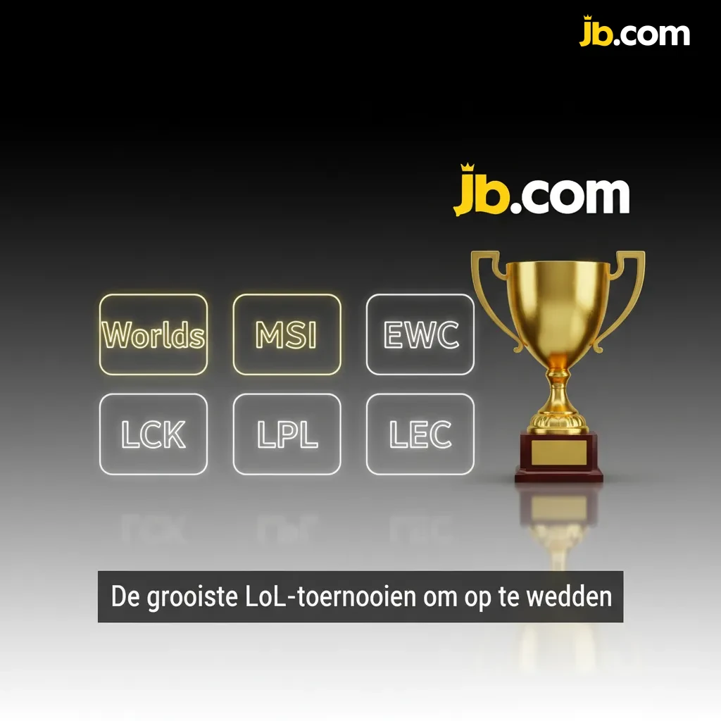 Overzicht van de grootste LoL-toernooien: Worlds, MSI, EWC, LCK, LPL, LEC, EMEA Masters en Elite Series Benelux.