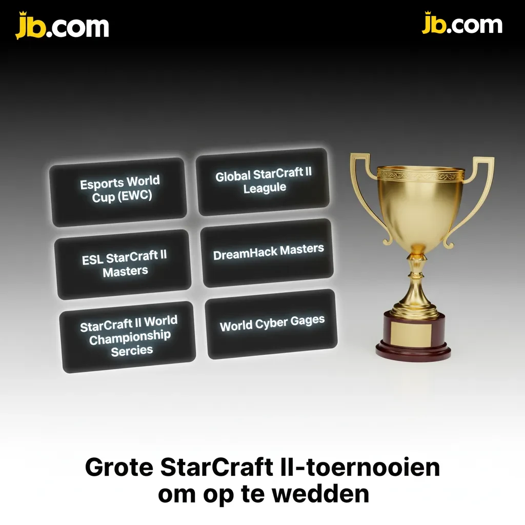 Overzicht van grote StarCraft II-toernooien om op te wedden: EWC, GSL, ESL Masters, IEM Katowice, TLS, WTL, HomeStory Cup