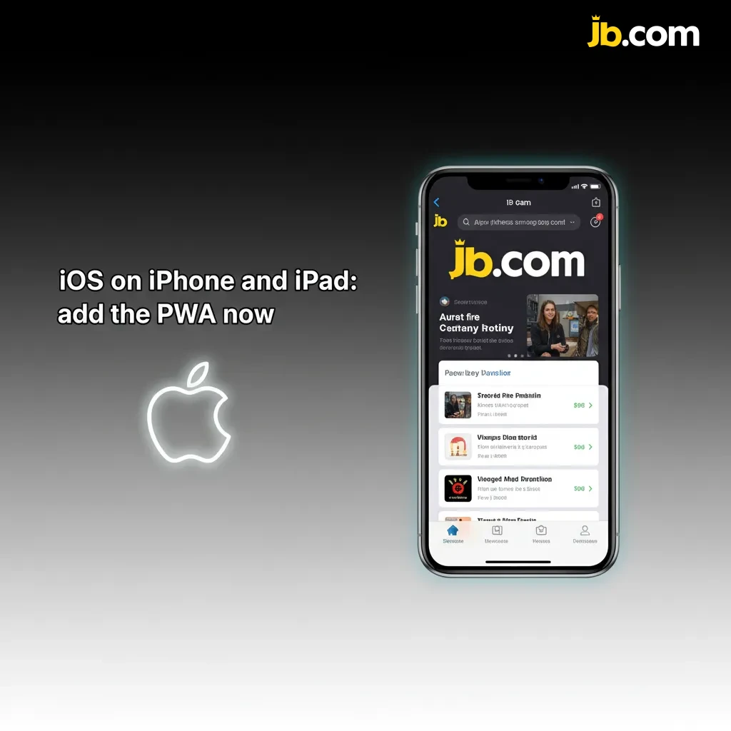 iPhone and iPad showing Safari Add to Home Screen steps to install the PWA for full‑screen use on iOS 14+.