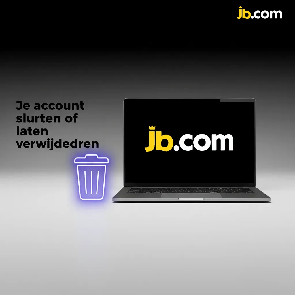 Stappen om je account te sluiten of verwijderen: via chat aanvragen, identiteit bevestigen, duur kiezen, bevestiging.