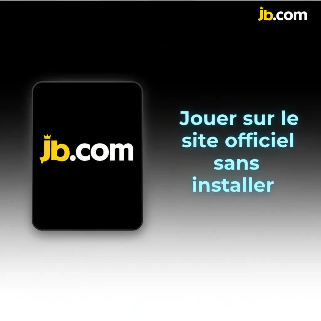 Écran d’ordinateur montrant le site officiel de jeux et paris, utilisable dans le navigateur, sans installer l’app.