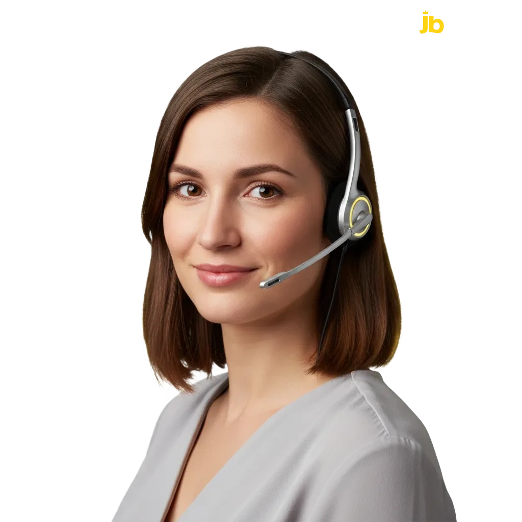 Assistance JB Casino en Belgique: e‑mail, chat, tél., réseaux sociaux; FR/NL/DE/EN; chat 1 min, e‑mail 2–6 h