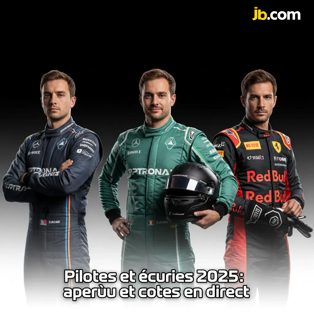 Tableau F1 2025: écuries et pilotes, cotes en direct. Red Bull: Verstappen/Pérez Ferrari: Leclerc/Hamilton autres à confirmer