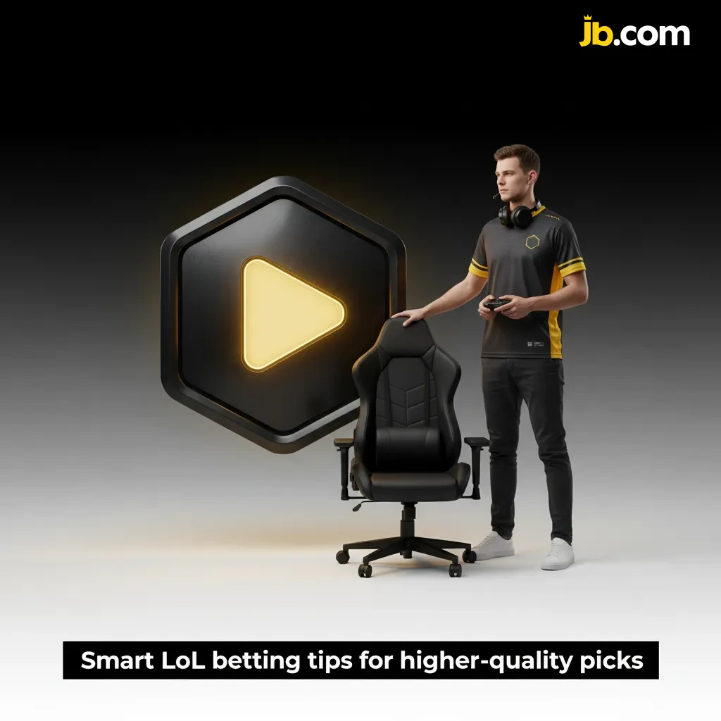 Infographic of smart League of Legends betting tips: bankroll plan, track form, roster news, patch notes, compare odds.