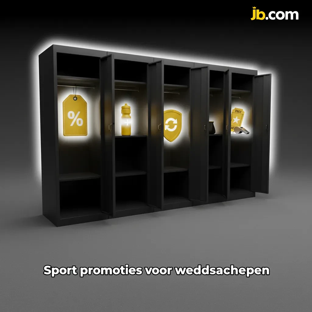 Overzicht van sportpromoties: ACCA Boost, Risicovrije Wedtip, Esports Free Bet, Cricket Bet & Get.