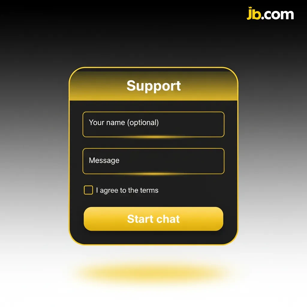 JB Casino desktop support in Belgium: 24/7 live chat, email form, Help Centre phone, and social media assistance.