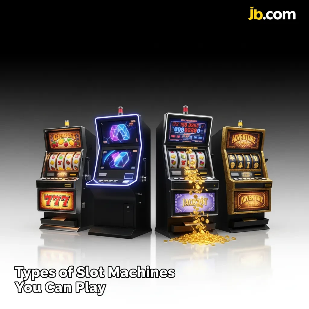 Types of slot machines: classic 3-reel, video, Megaways, jackpots, cluster pays, fruit, branded, buy feature.