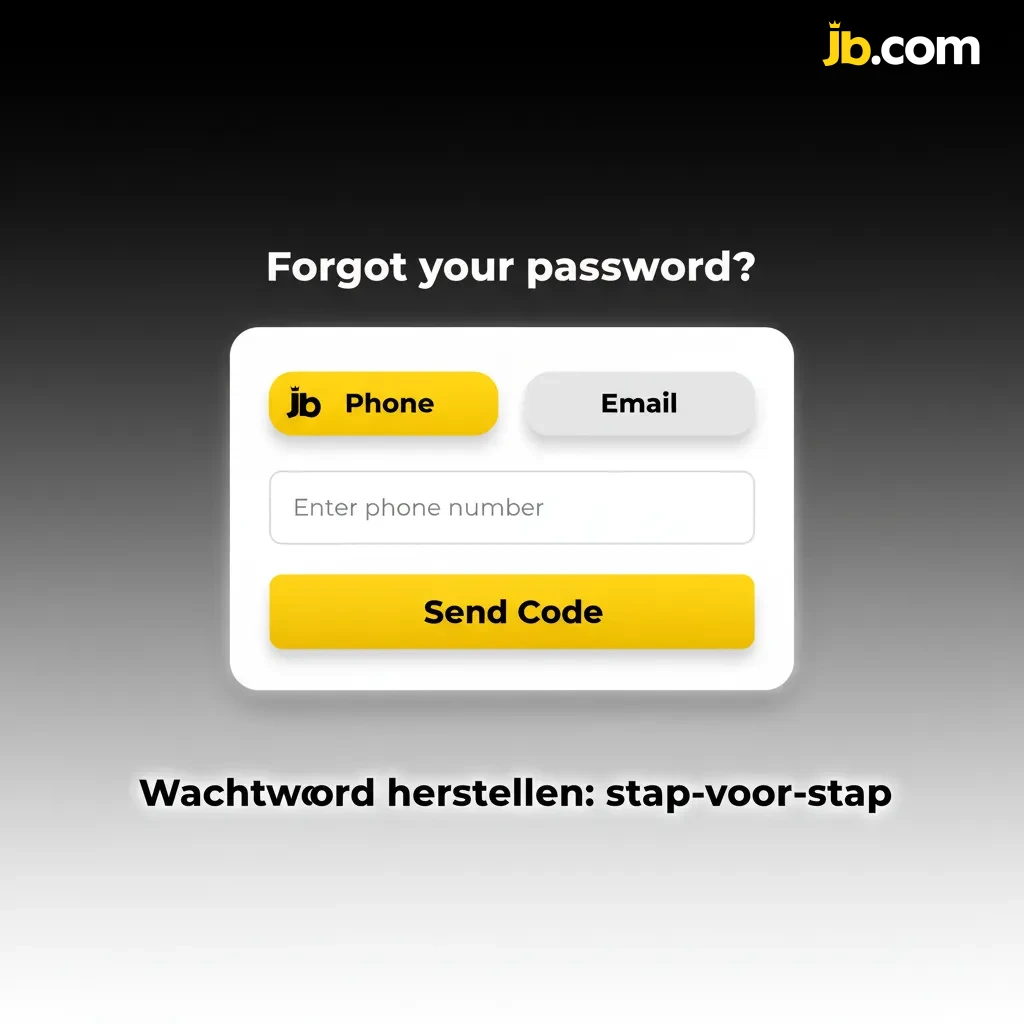 Stappenplan wachtwoord herstellen: klik Wachtwoord vergeten; e-mail of sms-code; maak nieuw wachtwoord; of login via itsme.