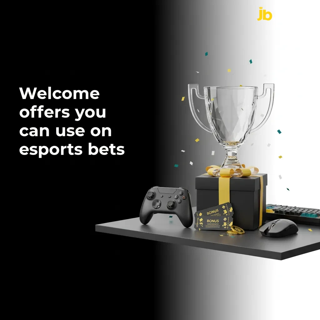 Esports welcome offer banner: new players get up to $20,000 in casino or sports bonuses; register, opt in, deposit, wager.