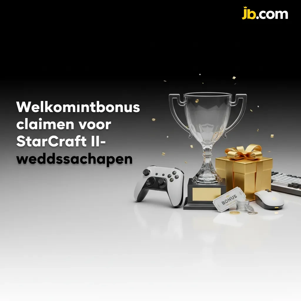 Stappen om welkomstbonus te claimen voor StarCraft II-weddenschappen; tot $20.000; 18+, speel bewust.