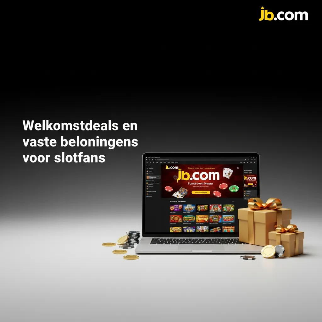 Banner met welkomstdeals voor slotfans: 100% bonus tot €500, wekelijkse reloads, cashback en VIP-beloningen.