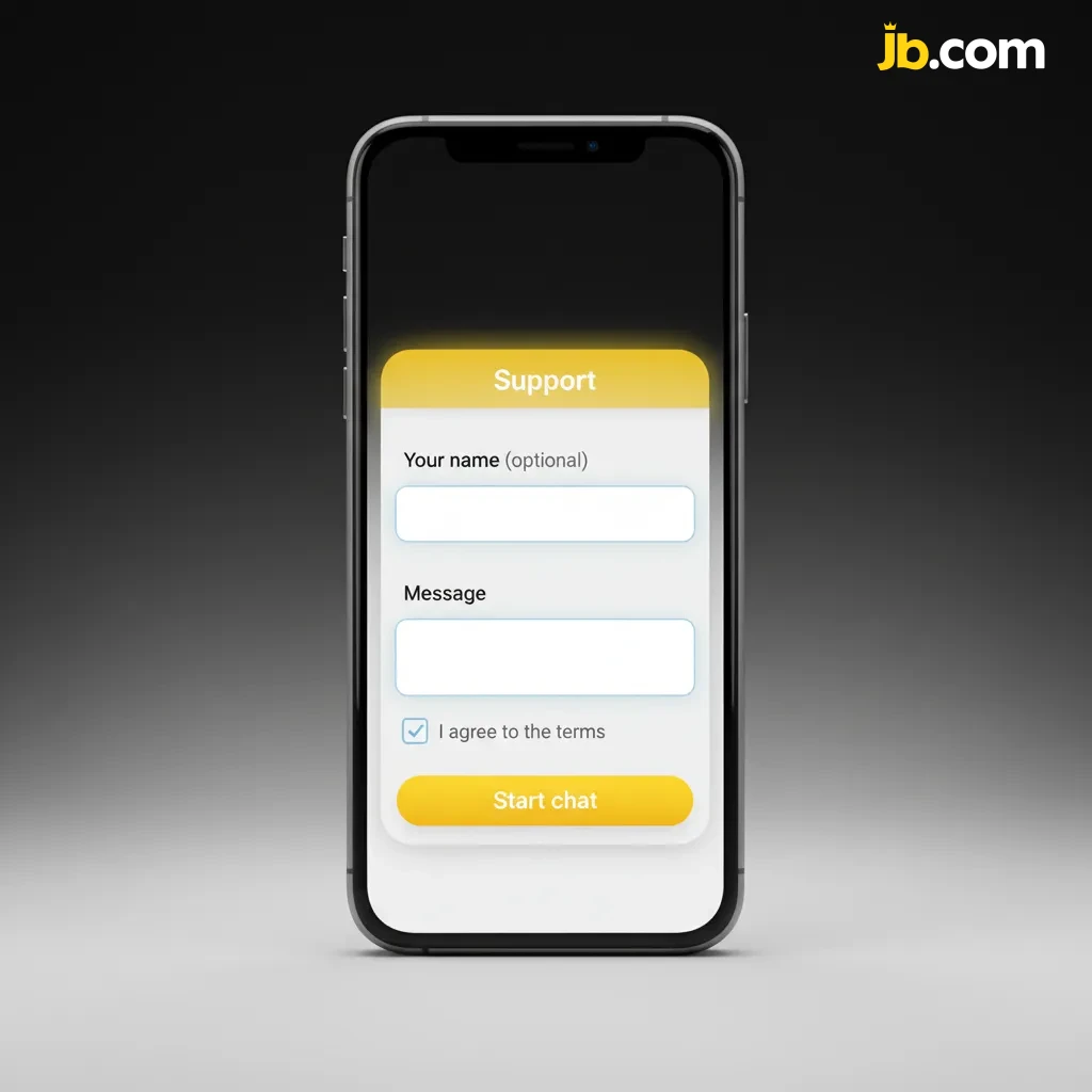 JB Casino support: 24/7 live chat via mobile Help icon, email support@jbcasino.com, FAQs (EN/FR/NL), responsible play tools.