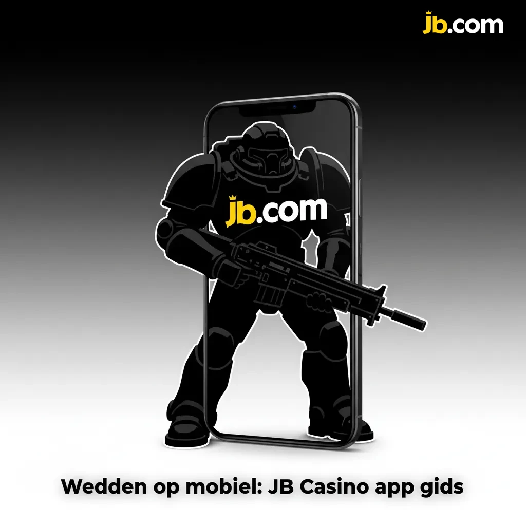 Smartphone met JB Casino app: live StarCraft II odds, markten en inzetbon, meldingen aan.