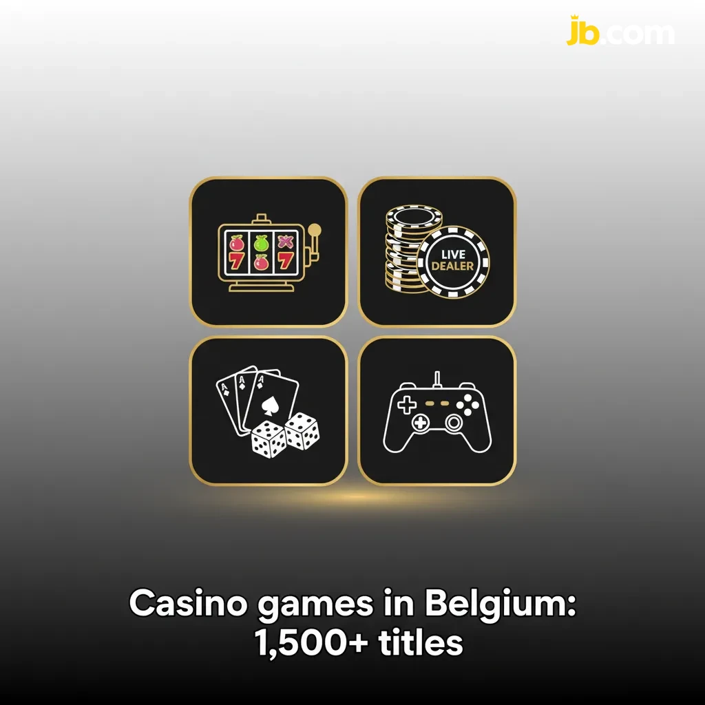 1,500+ casino games in Belgium: slots, Megaways, jackpots, roulette, blackjack, poker, baccarat, live dealers, bingo, keno