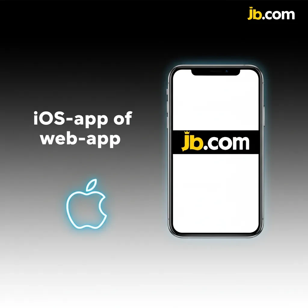 iPhone toont stappen: JB Casino PWA via Delen > Zet op beginscherm; log in met Face ID en gebruik de web-app.