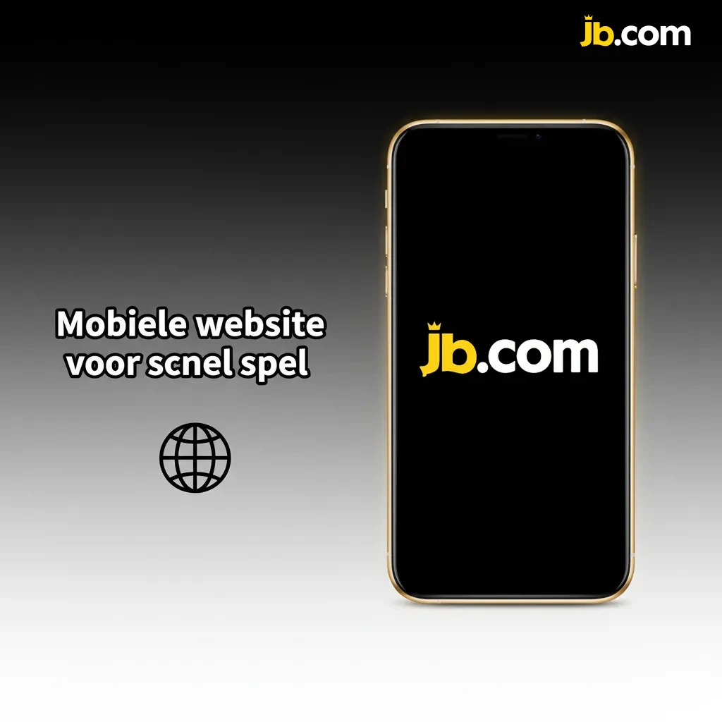 Mobiele site met tabs Sport, Live, eSports en Casino; snelle navigatie, saldobeheer, biometrische login en pushmeldingen