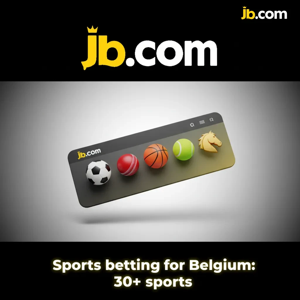 Belgium sports betting: 30+ sports with live odds on football (Jupiler Pro League), cycling, tennis, F1, esports.