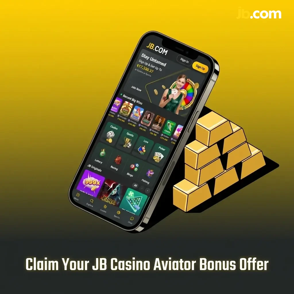 JB Casino Aviator welcome bonus offer up to €17,000 for new players to boost balance and explore crash games