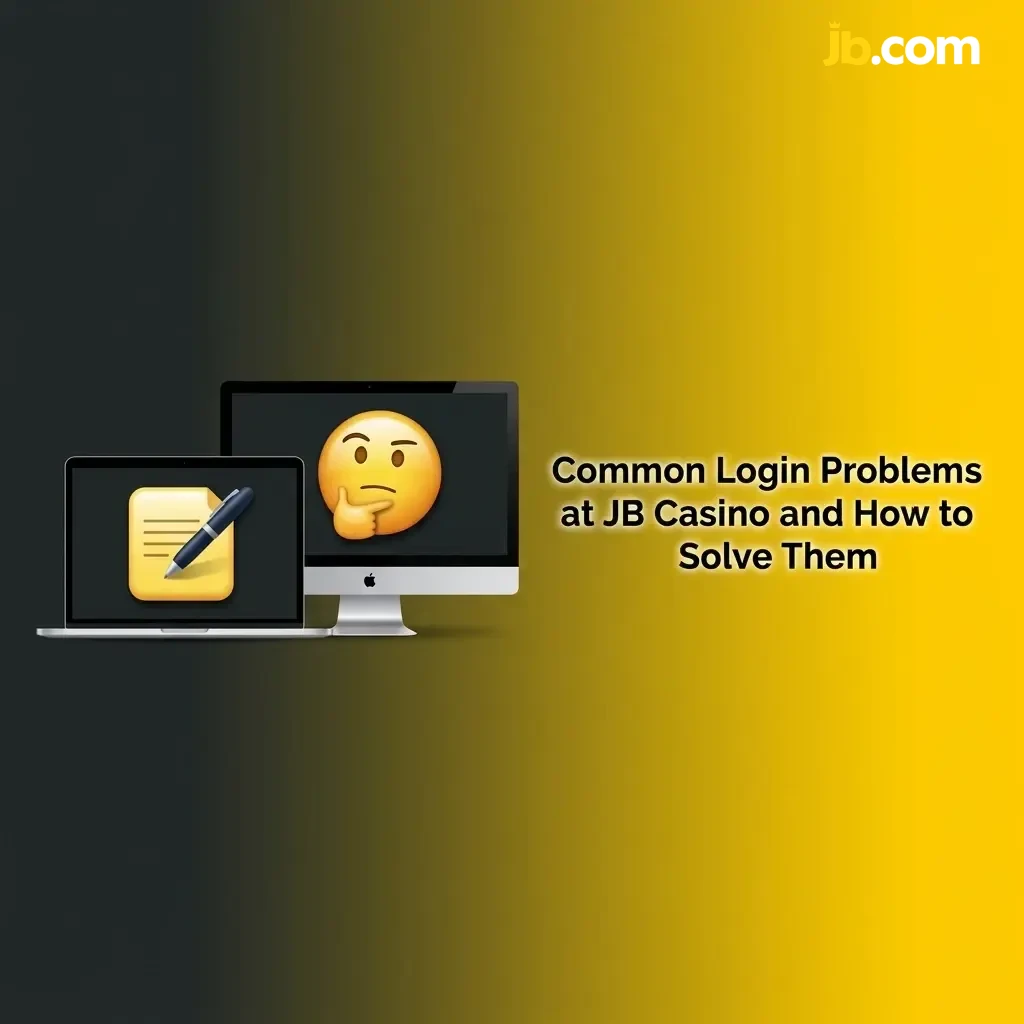 JB Casino login problems and solutions guide covering forgotten passwords, locked accounts, and technical errors