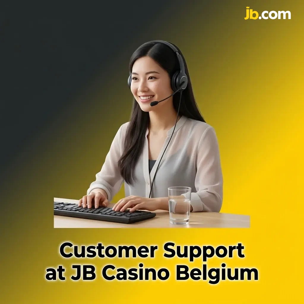 JB Casino Belgium customer support team available 24/7 via live chat and email for account, payment, and bonus queries