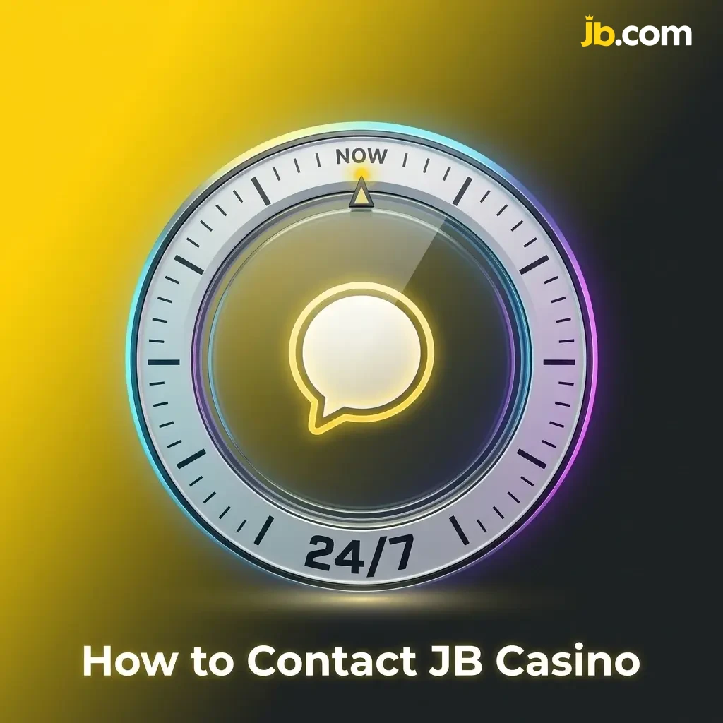 JB Casino customer support options including live chat, email, FAQ centre, and mobile app help for Belgian players