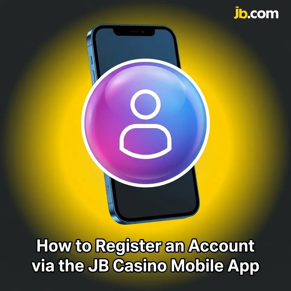 JB Casino mobile app registration screen showing step-by-step account creation process for Belgian players aged 18+
