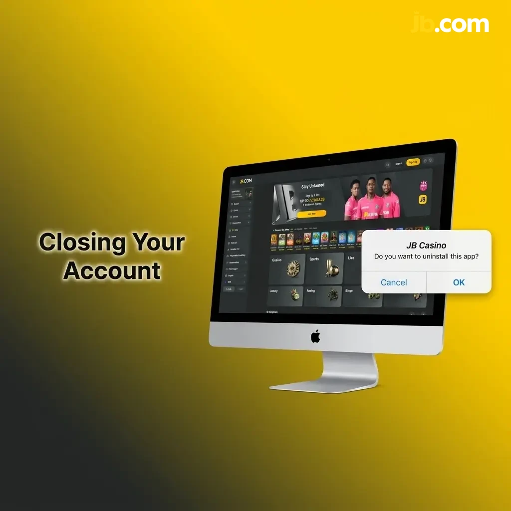 Person closing an online account via dashboard settings, withdrawing balance and submitting a deletion request for permanent closure.