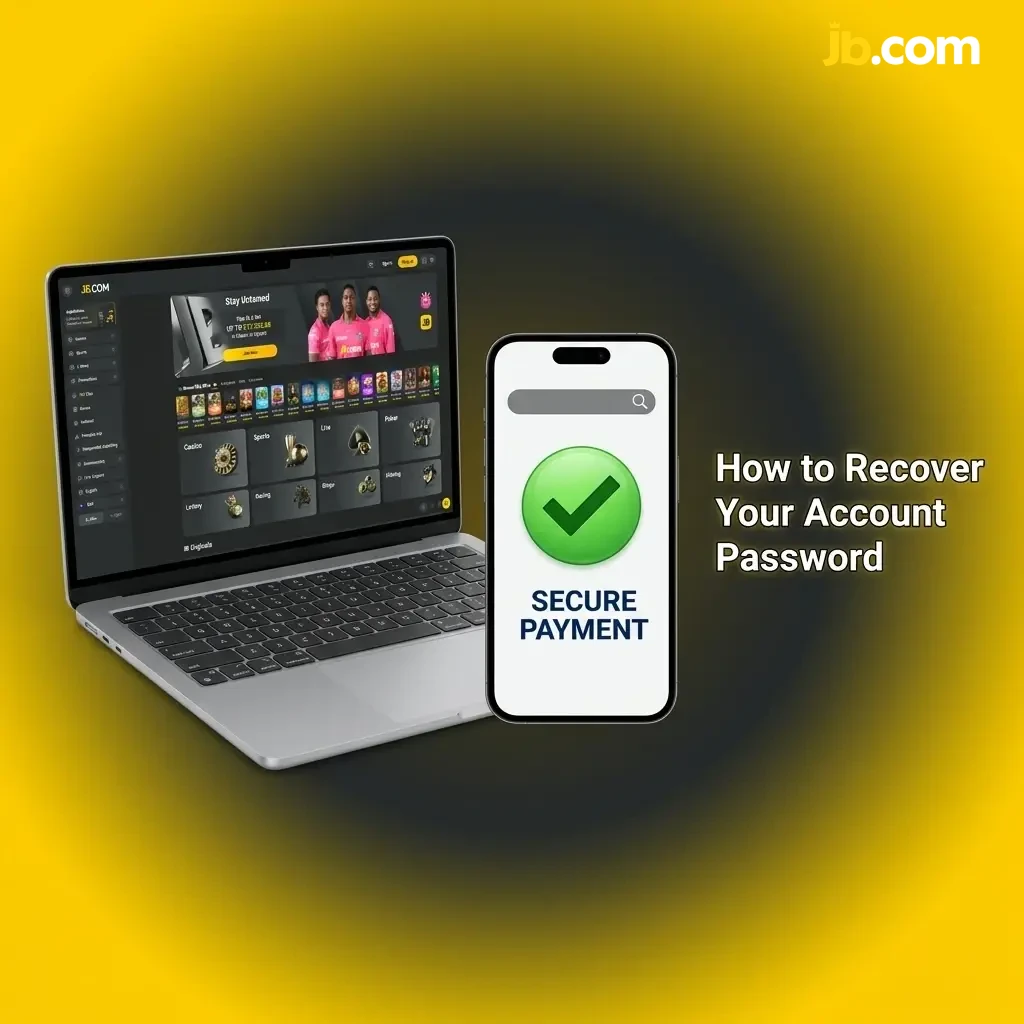 Step-by-step guide showing how to recover and reset a forgotten account password via the login page