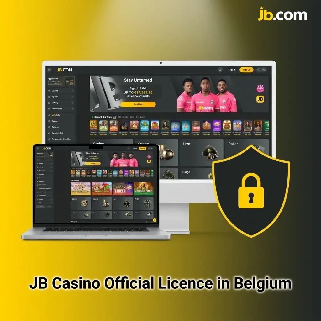 JB Casino official gaming licence Belgium ensuring regulated and legal casino games and sports betting for Belgian players