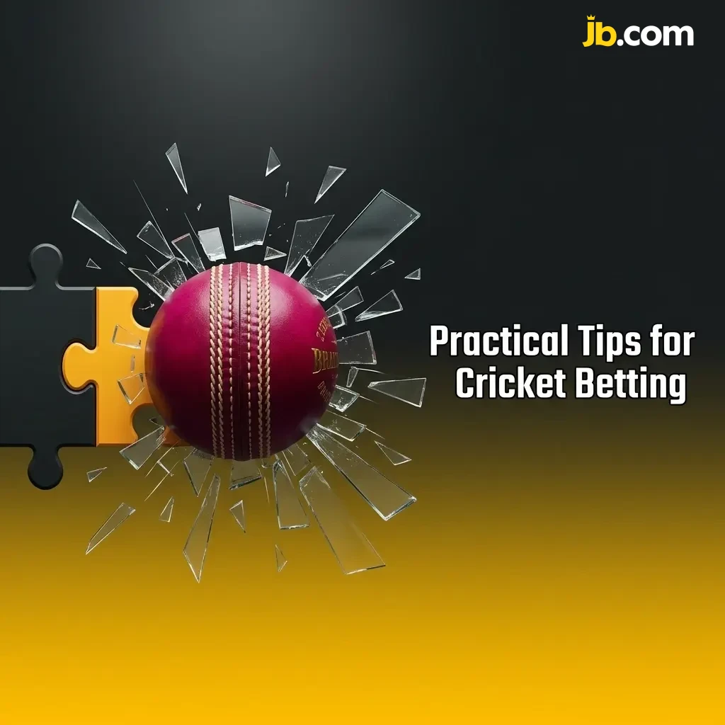 Practical cricket betting tips covering team form, pitch conditions, bankroll management, and live betting strategies