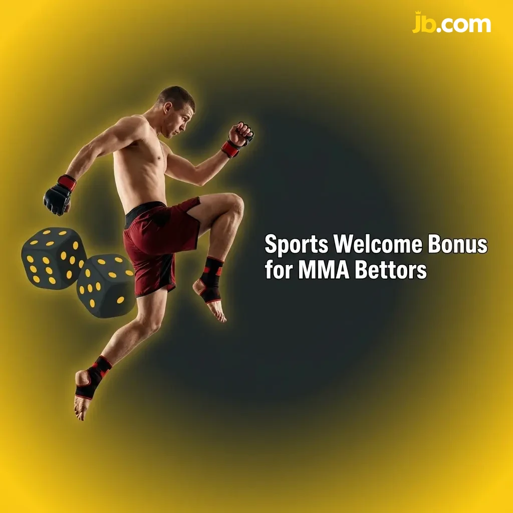 Sports welcome bonus for MMA bettors at JB Casino applied to UFC and Bellator markets after first qualifying deposit