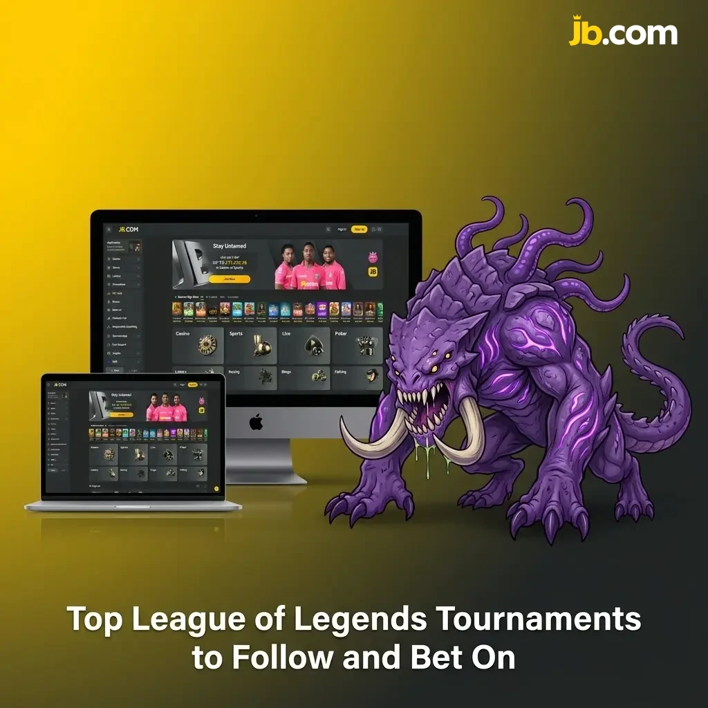 Top League of Legends tournaments including Worlds, MSI, LCK, LPL, and LEC to follow and bet on at JB Casino