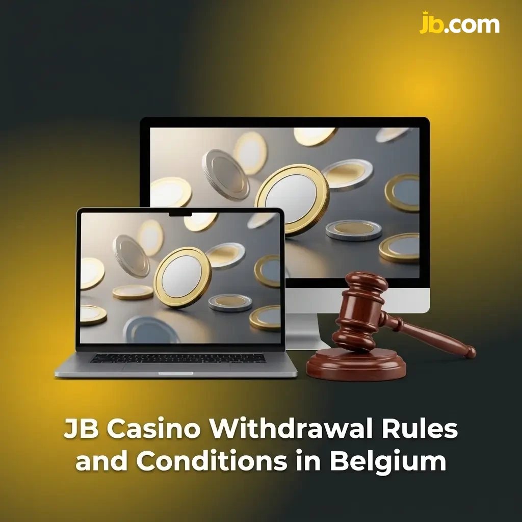 JB Casino withdrawal rules in Belgium: KYC verification, bonus wagering, method matching, limits, and processing times explained.