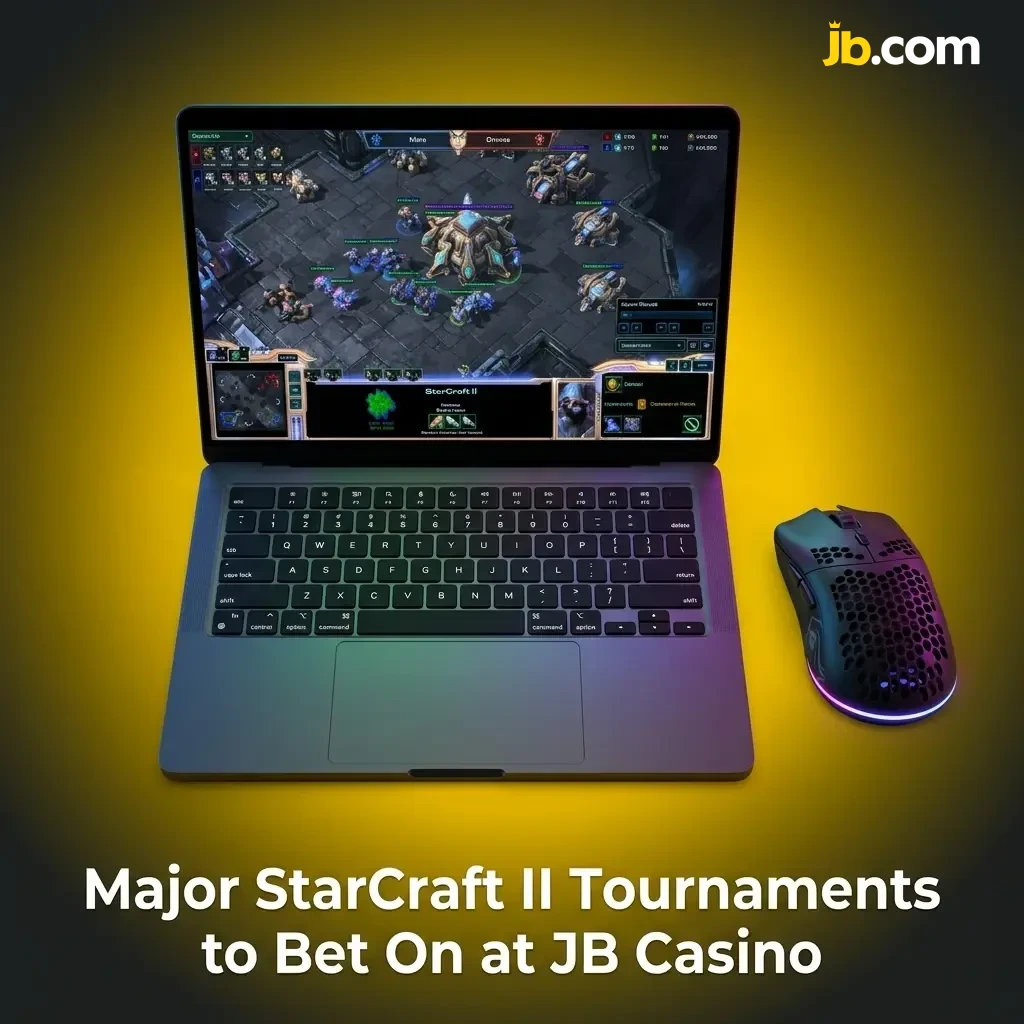 Major StarCraft II tournaments at JB Casino including GSL, IEM Katowice, EWC, and ESL Masters betting options