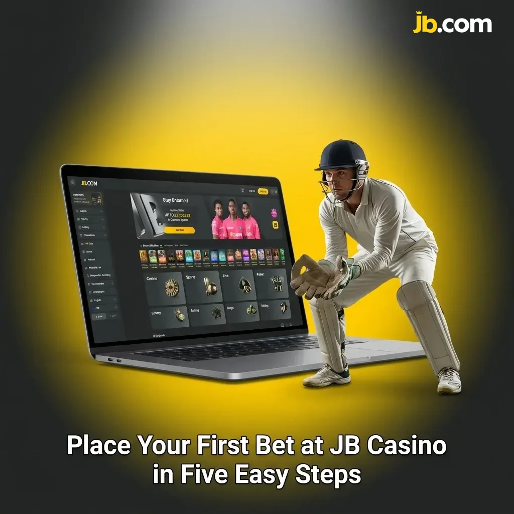 Step-by-step guide to placing your first sports bet at JB Casino, from registration to confirming your wager.