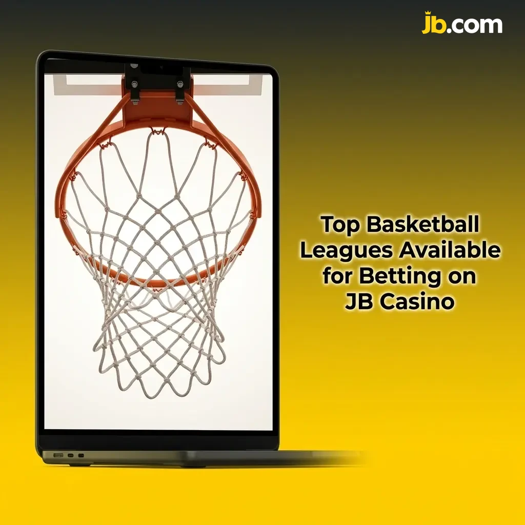 Basketball betting leagues at JB Casino including NBA, EuroLeague, Belgian Pro, NCAA, and more across all seasons
