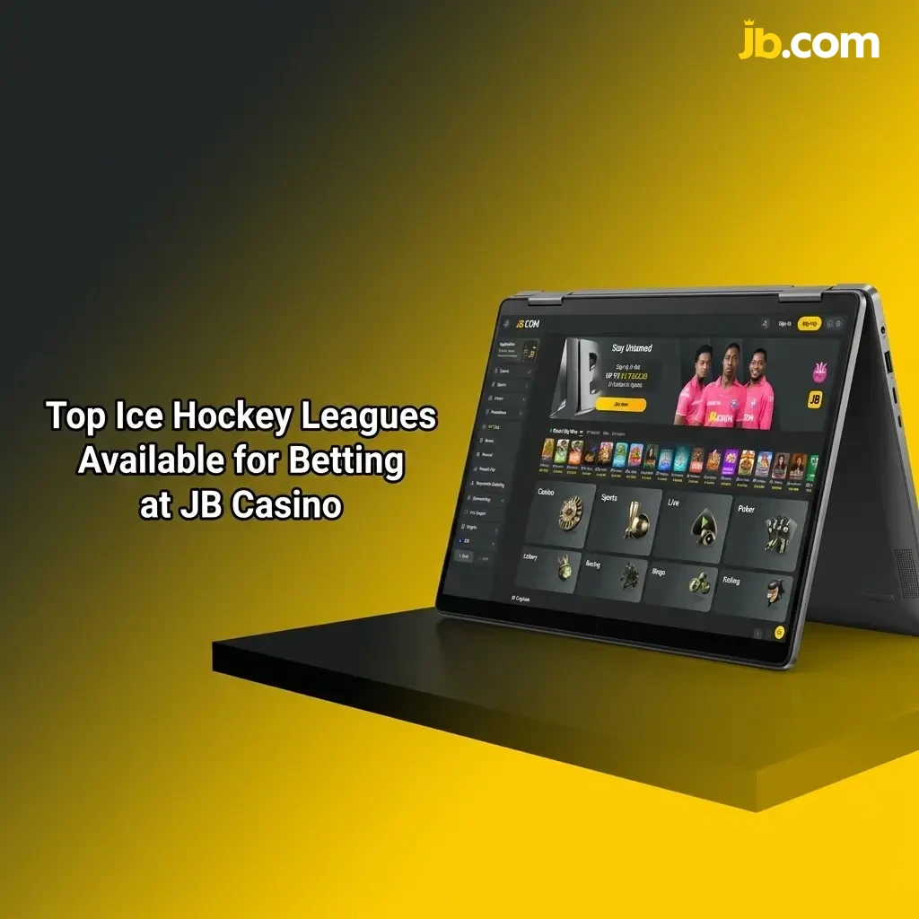 Top ice hockey leagues for betting at JB Casino including NHL, KHL, SHL, Liiga, DEL, IIHF & Champions Hockey League