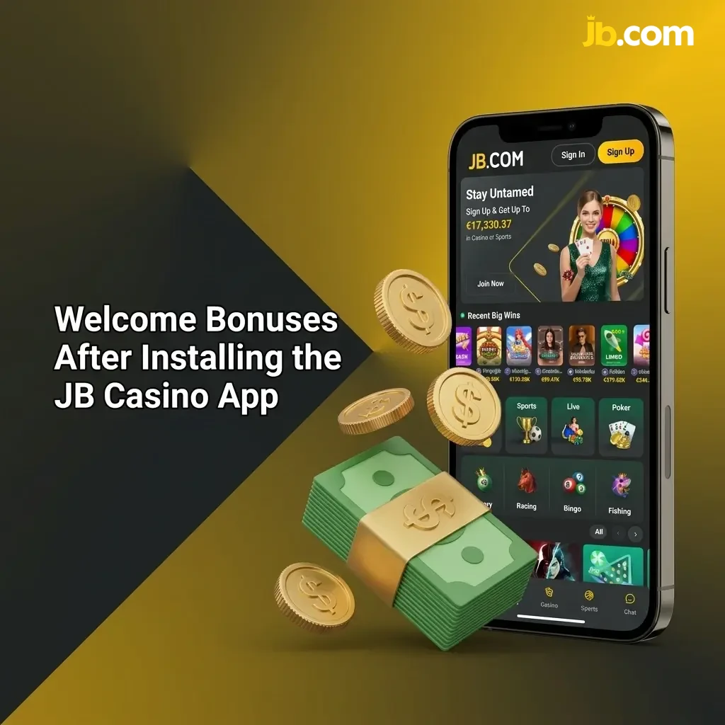 JB Casino app welcome bonuses up to €17,000 including €10,000 casino, €7,000 sports, free spins and promo codes