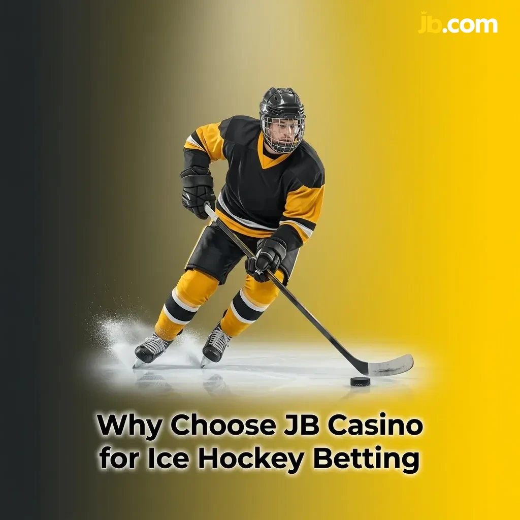 JB Casino ice hockey betting platform showing competitive odds, live markets, and Belgian payment options for licensed sports wagering