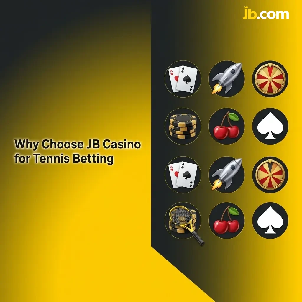 JB Casino tennis betting platform licensed in Belgium with live betting, streaming, and competitive ATP WTA odds